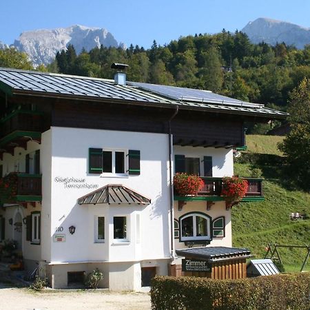 Ferienwohnung Haus Tannenheim Schönau am Königssee Exterior foto